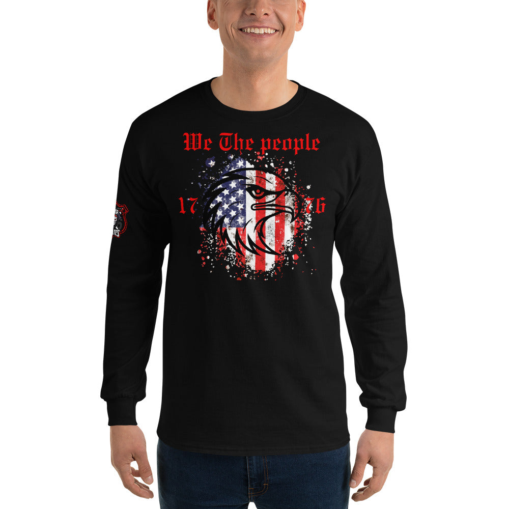 We The people long sleeve trucker shirt