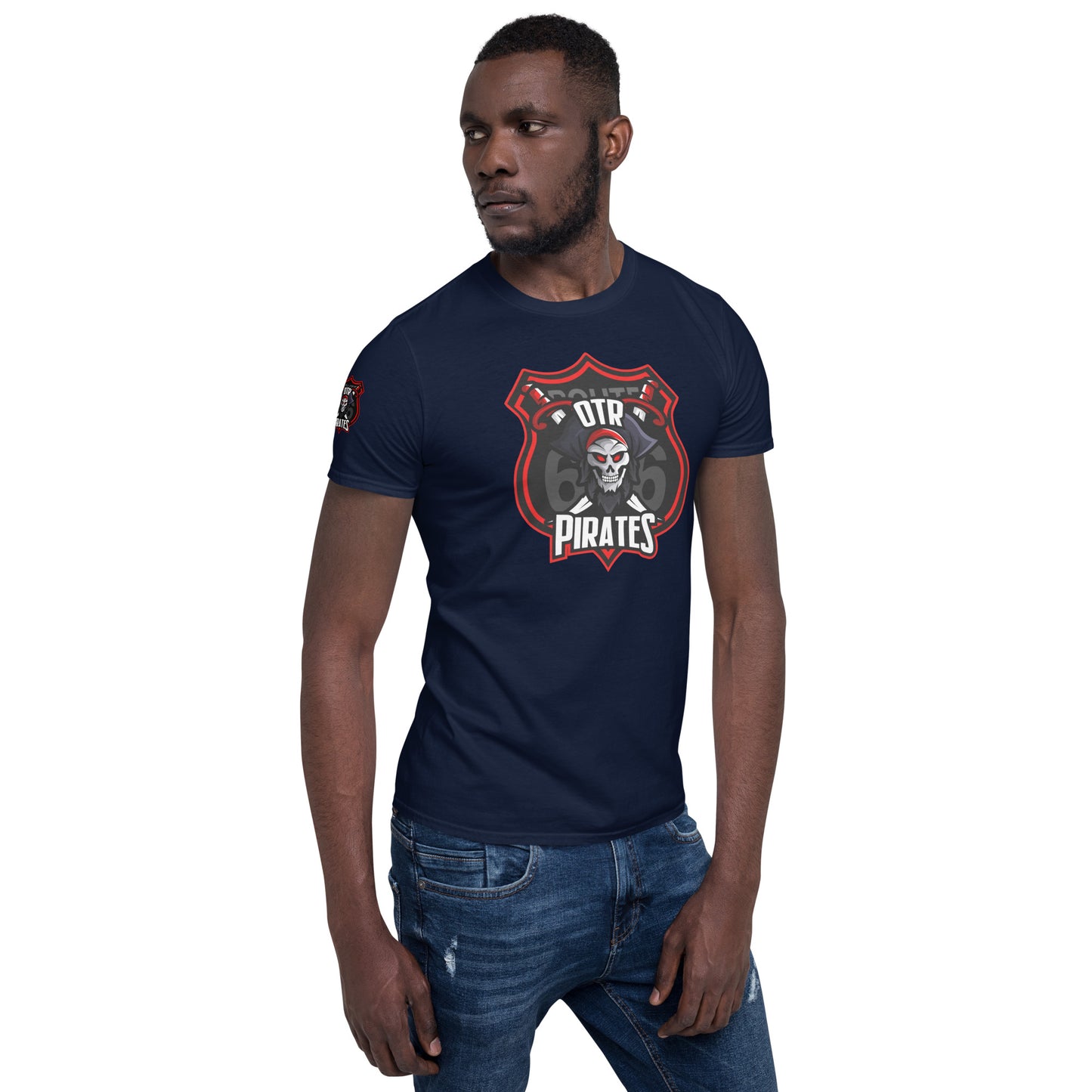 USA flag trucker shirt